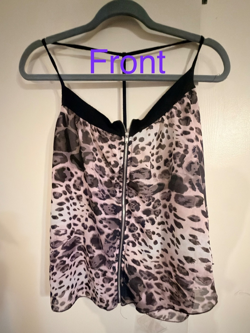 Julie’s Closet Leopard Racerback Tank Top